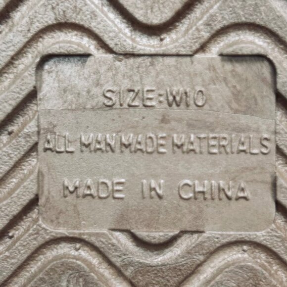 Sole Mates 10 Women Sandal Buckle Multicolor Flip Flop Open Toe - Picture 4 of 6